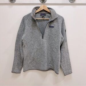 Patagonia half zip tech knit jacket Pullover